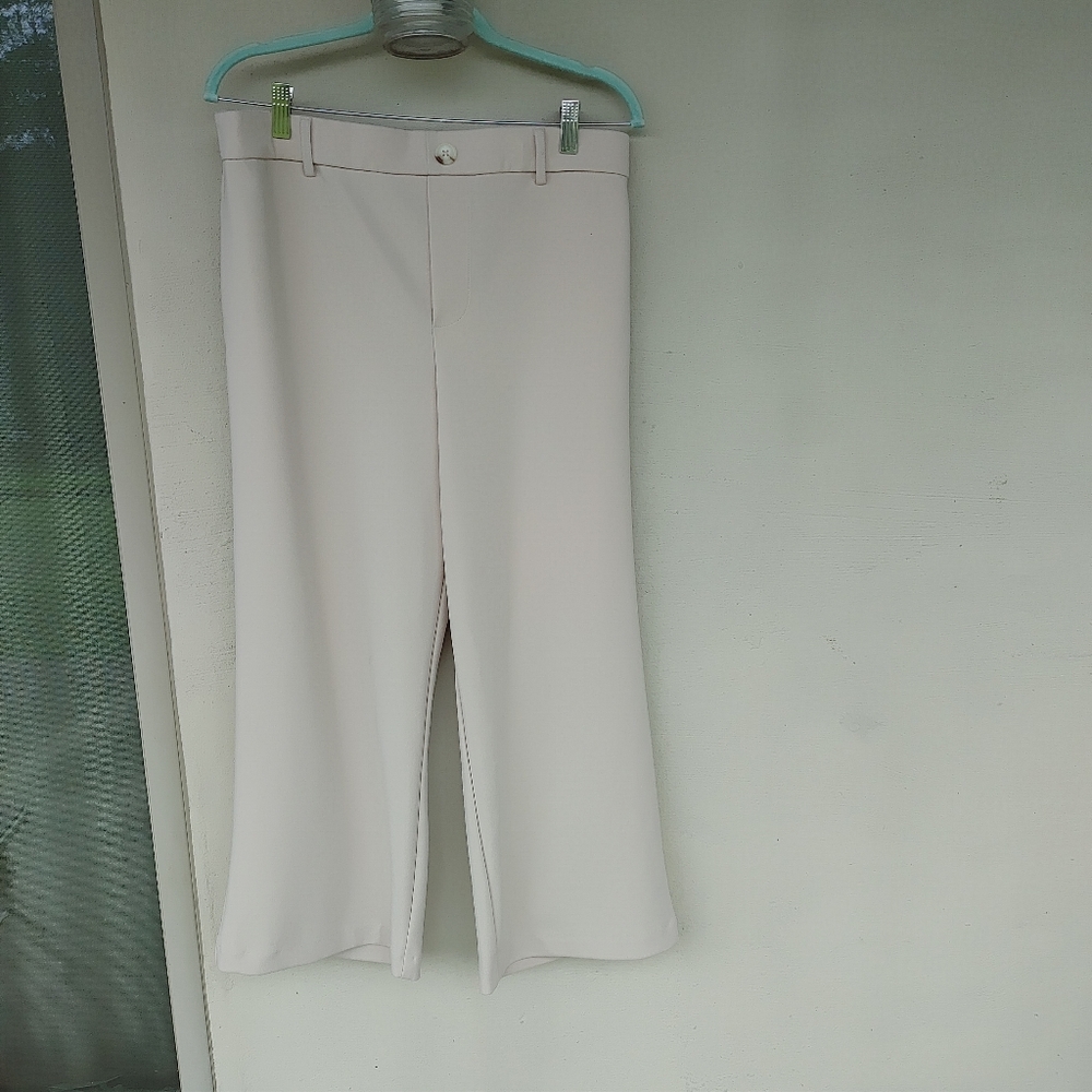 ONE by Contrarian Brand Cream Colored Slacks (Size L/XL)